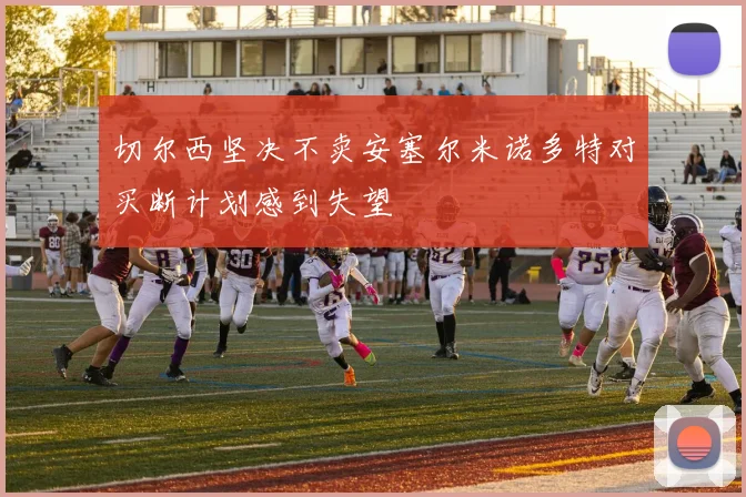 切尔西坚决不卖安塞尔米诺多特对买断计划感到失望